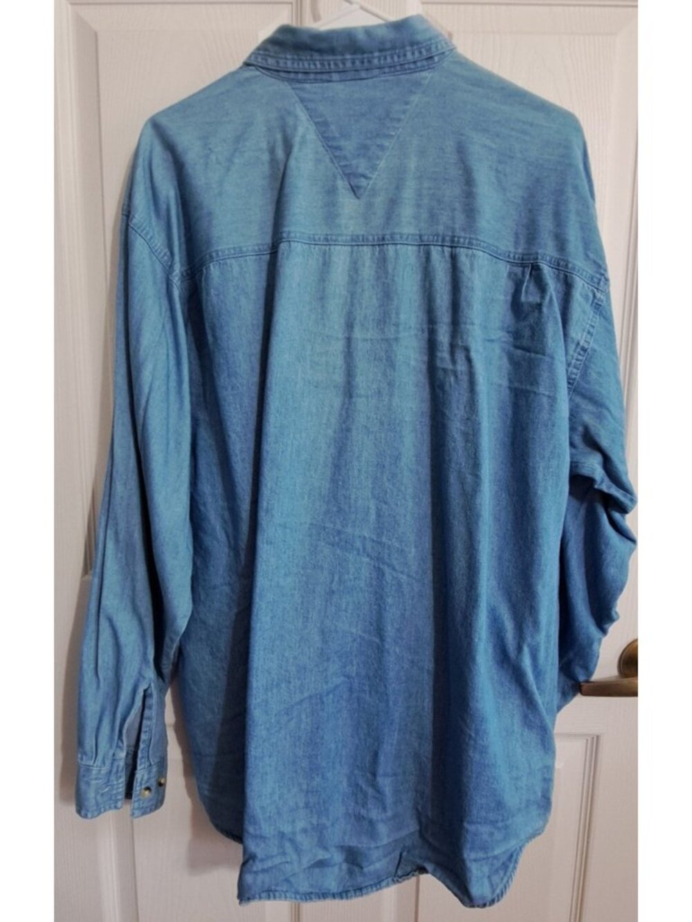 True-Fan Sportswear Men's Denim Florida Panthers Button-Down Shirt Blue - Picture 3 of 7